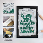 Chef II Check | Oliver Gal | Limited Edition