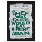 Chef II Check | Oliver Gal | Limited Edition