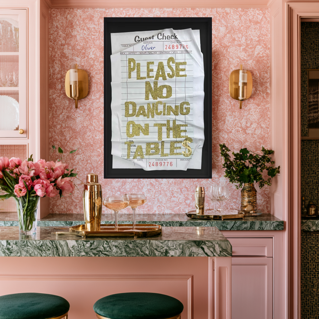 Dancing II Check | Oliver Gal | Limited Edition