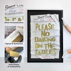 Dancing II Check | Oliver Gal | Limited Edition
