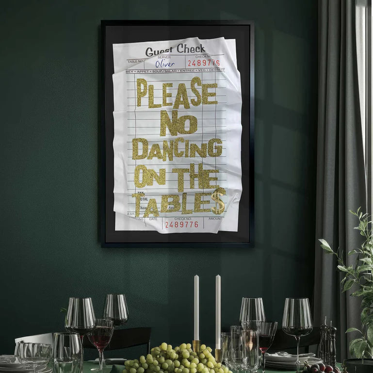 Dancing II Check | Oliver Gal | Limited Edition
