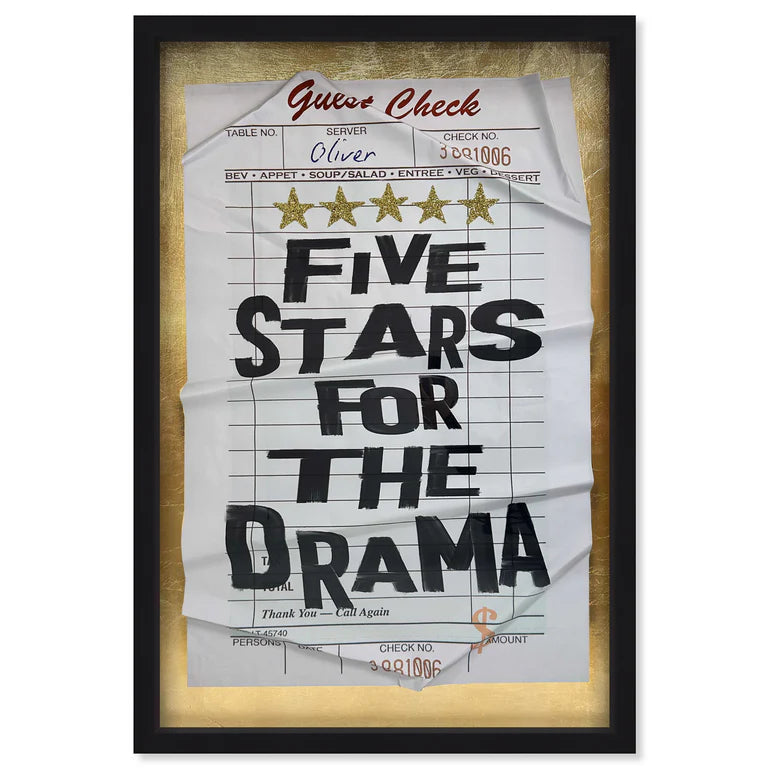 Drama Check | Oliver Gal | Limited Edition