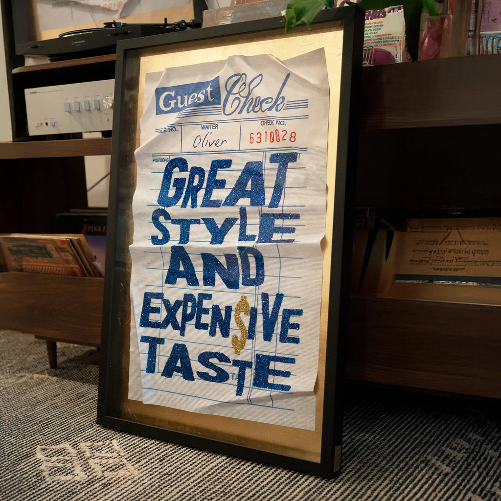 Expensive Check | Oliver Gal | Limited Edition