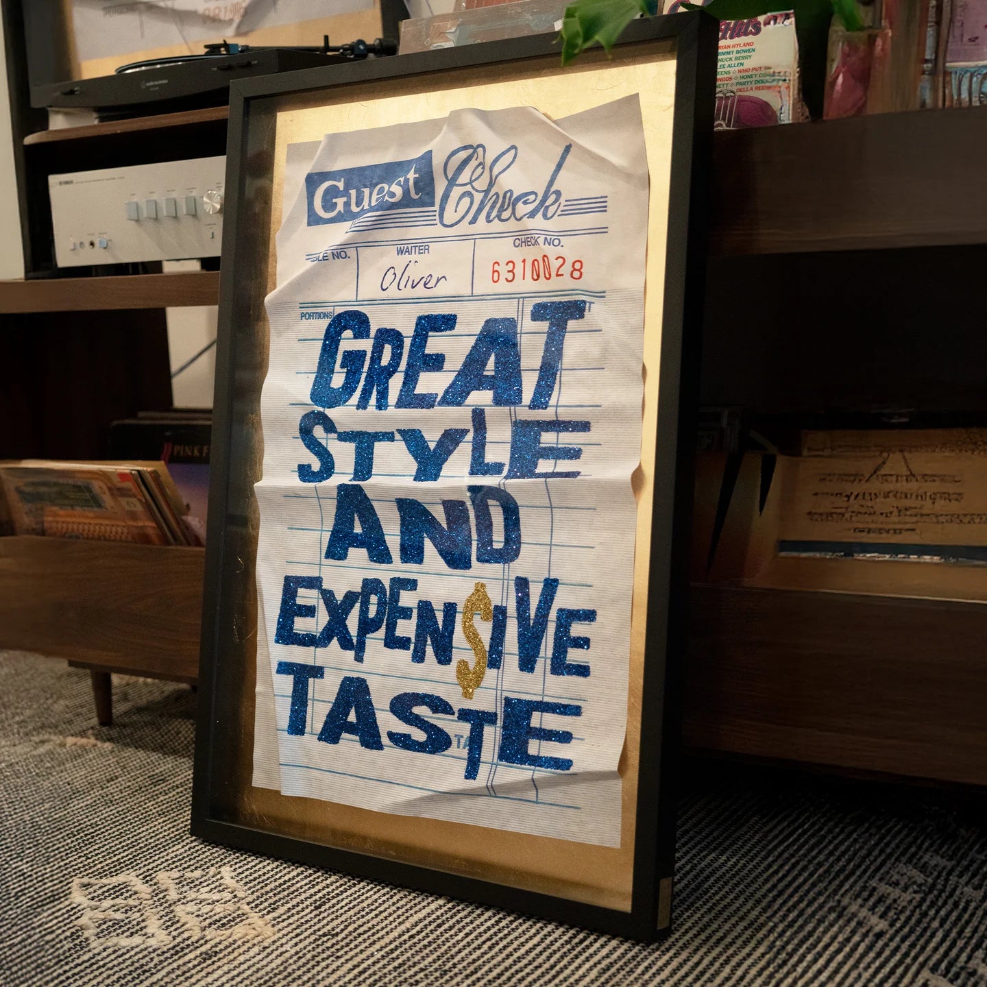 Expensive Check | Oliver Gal | Limited Edition
