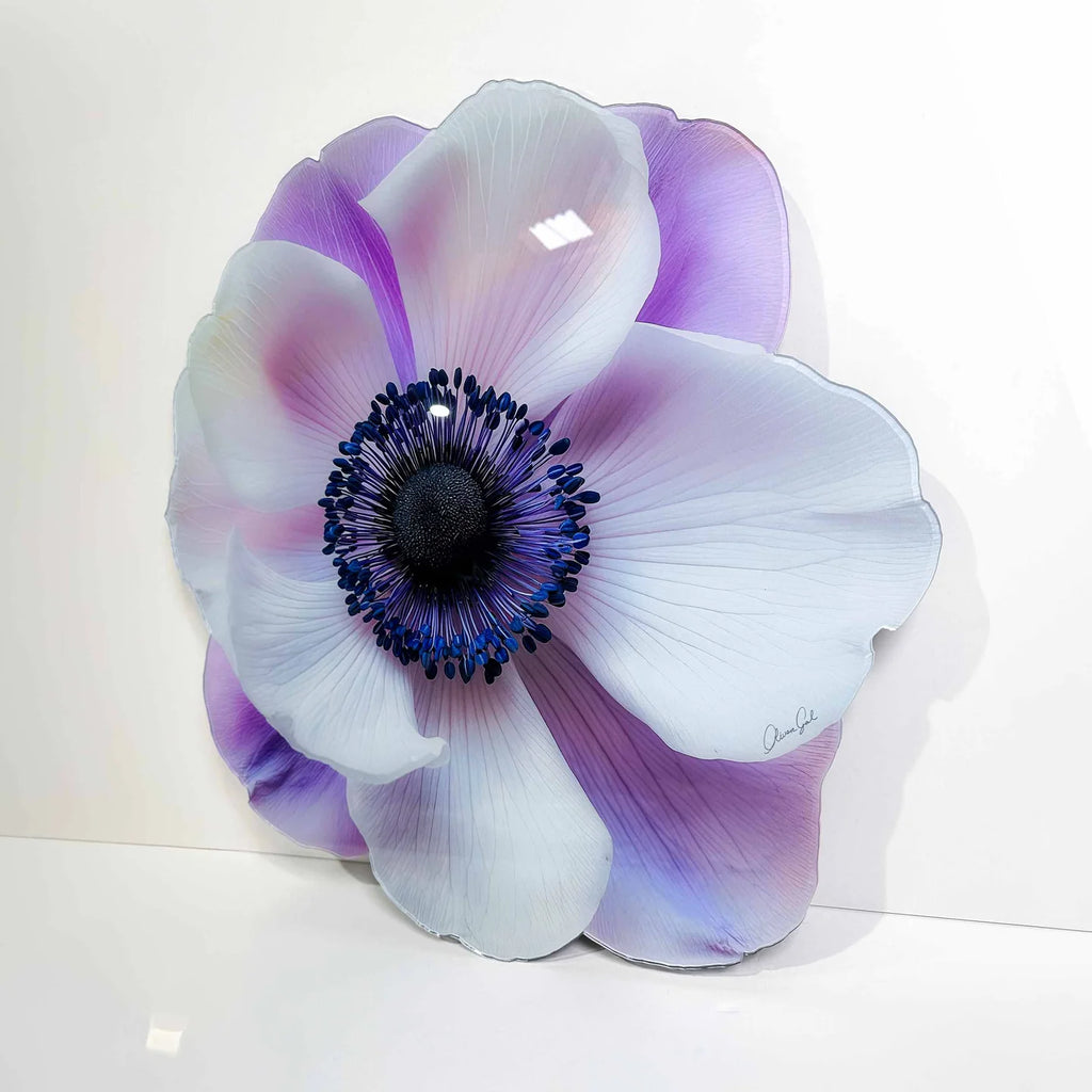 Floral Acrylic Silhouette - Anemone
