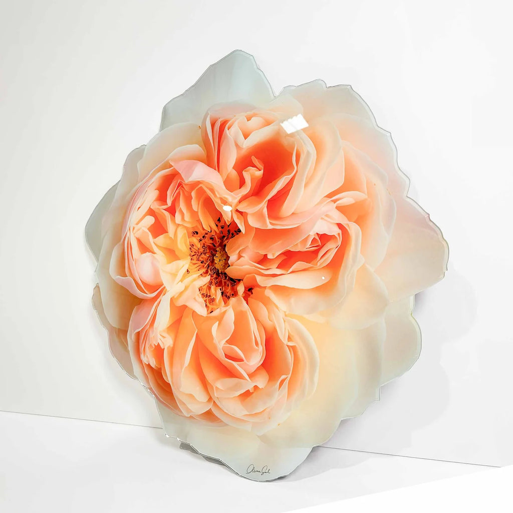 Floral Acrylic Silhouette - Peony