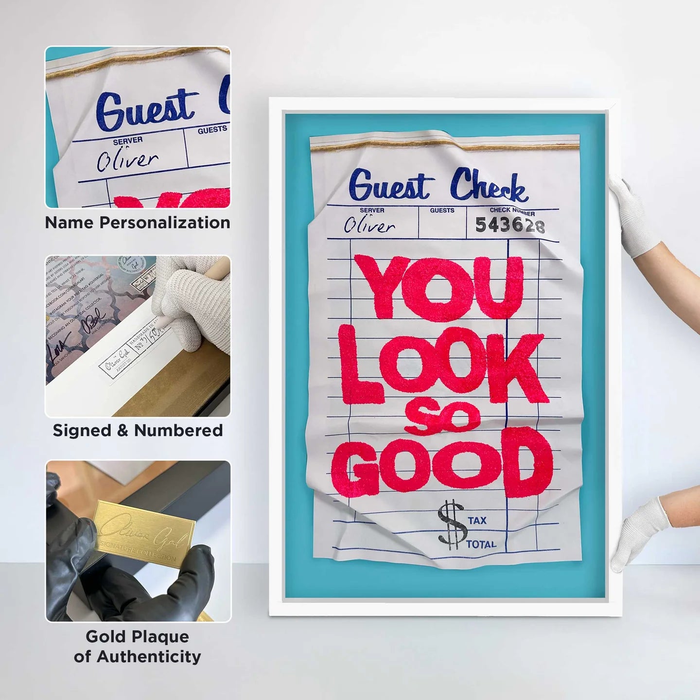 Look Good II Check | Oliver Gal | Limited Edition