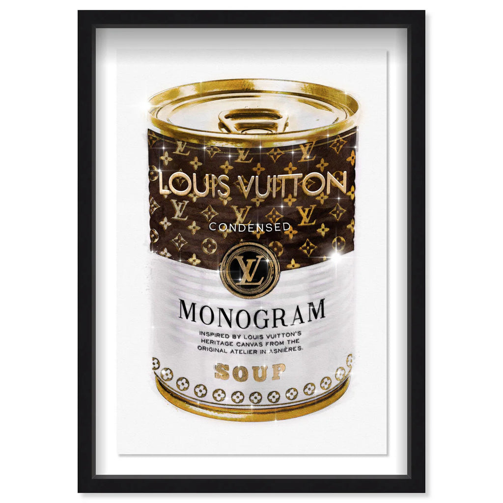 Monogram Soup Can | Oliver Gal