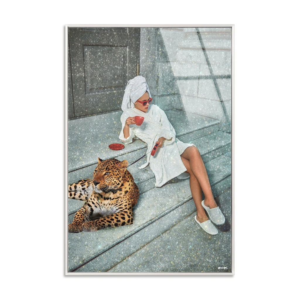 Morning Statement Coffee - Framed Acrylic Art | Oliver Gal