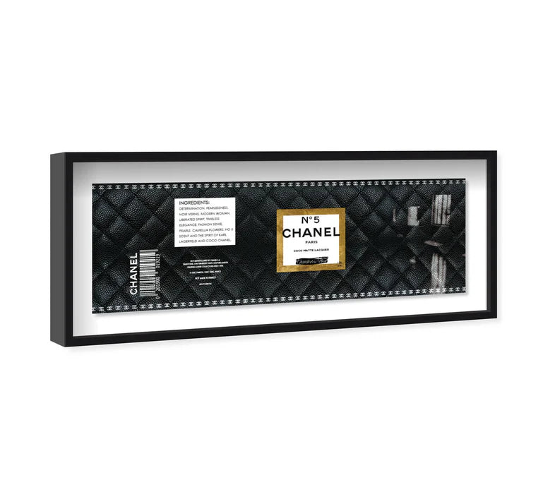 Paris Couture Paint Bucket Label Wide | Oliver Gal