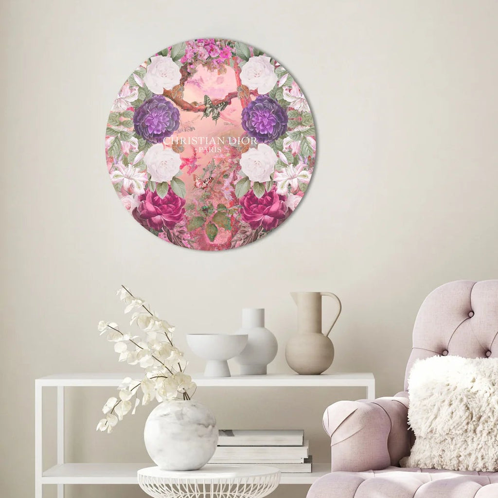 Superfluous Jungle - Round Acrylic Art