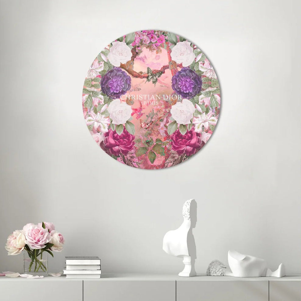 Superfluous Jungle - Round Acrylic Art