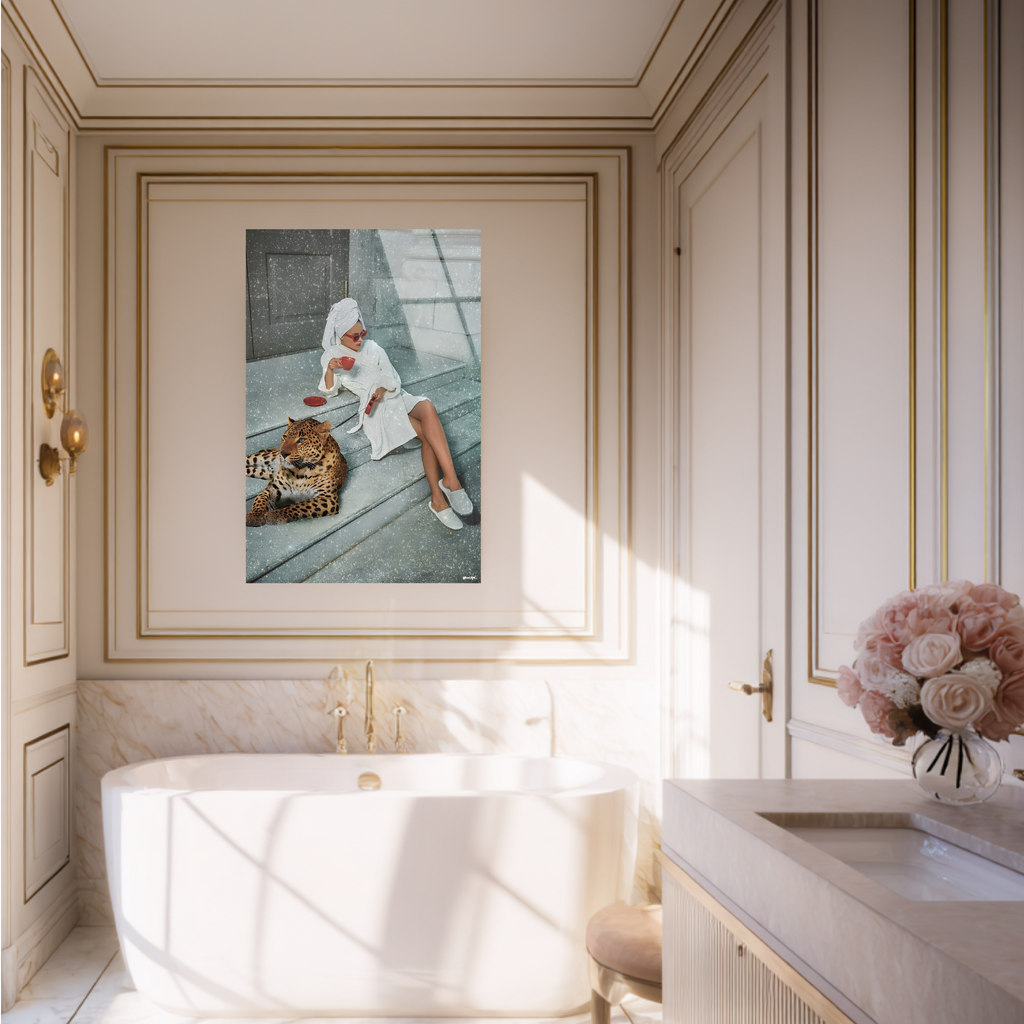 Morning Statement Coffee - Framed Acrylic Art | Oliver Gal