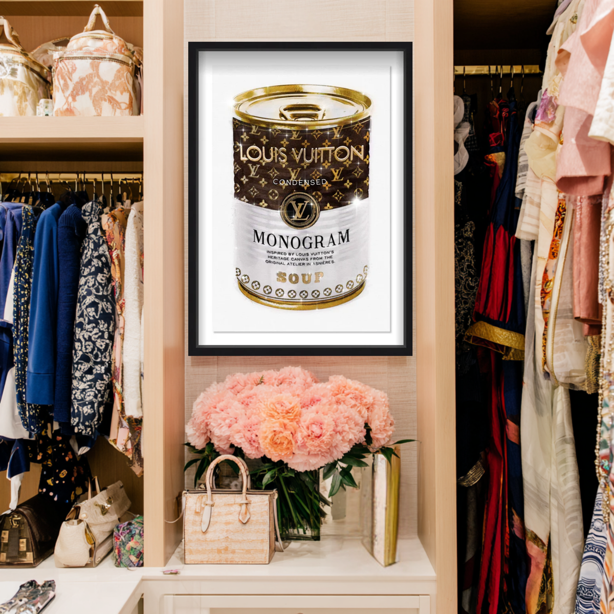 Monogram Soup Can | Oliver Gal